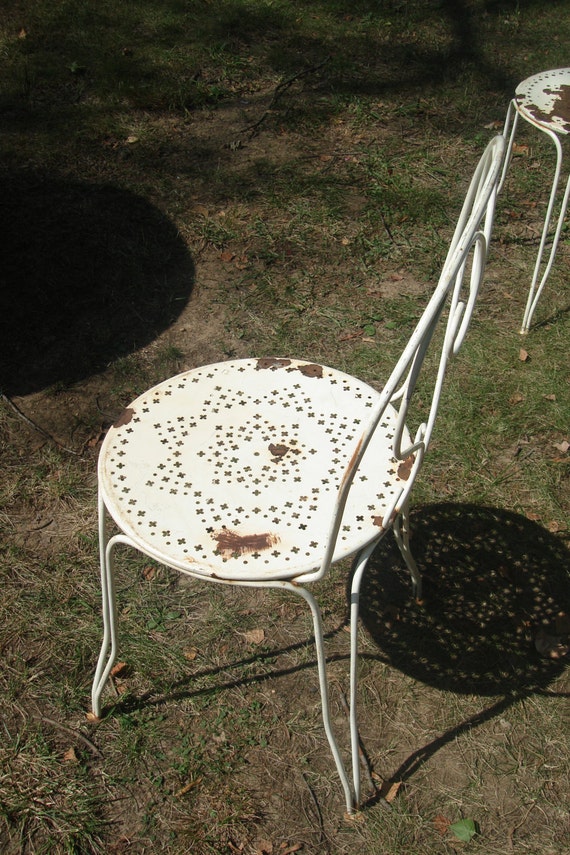 antique french bistro chair vintage french cafe by funknjunkinc