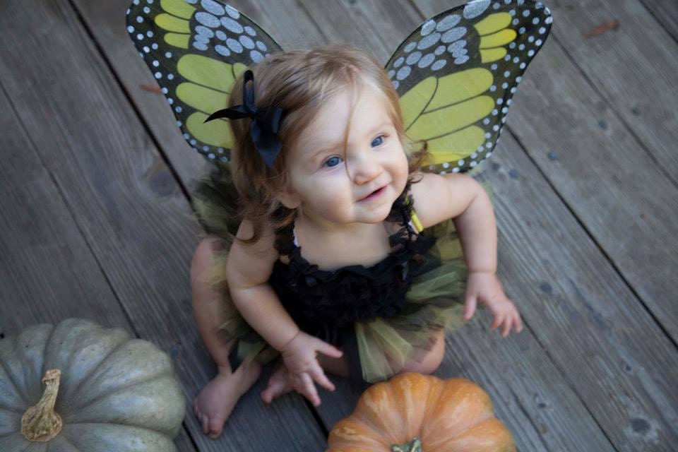 Monarch Butterfly Costume Tutu Baby Girl Halloween Costume