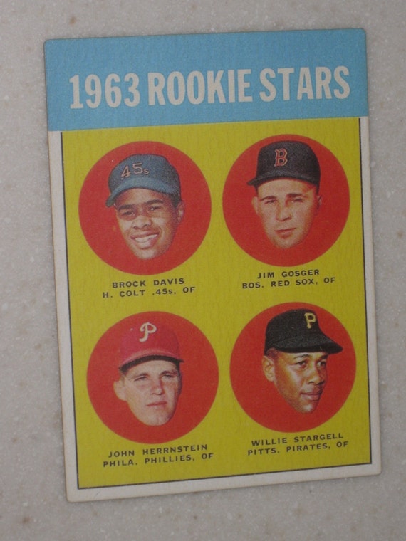 1963 Topps Willie Stargell Rookie 553