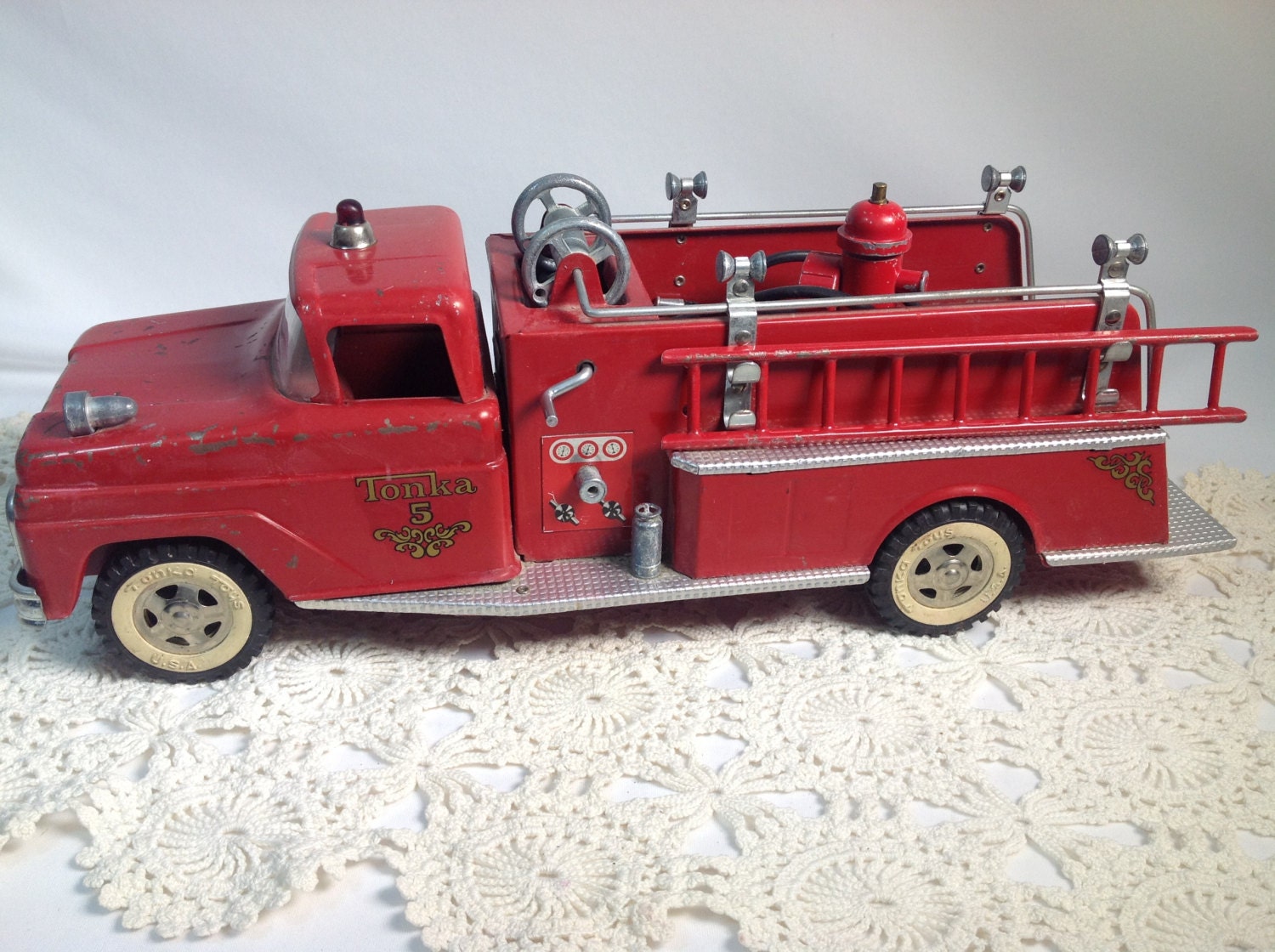 vintage tonka fire truck no 5