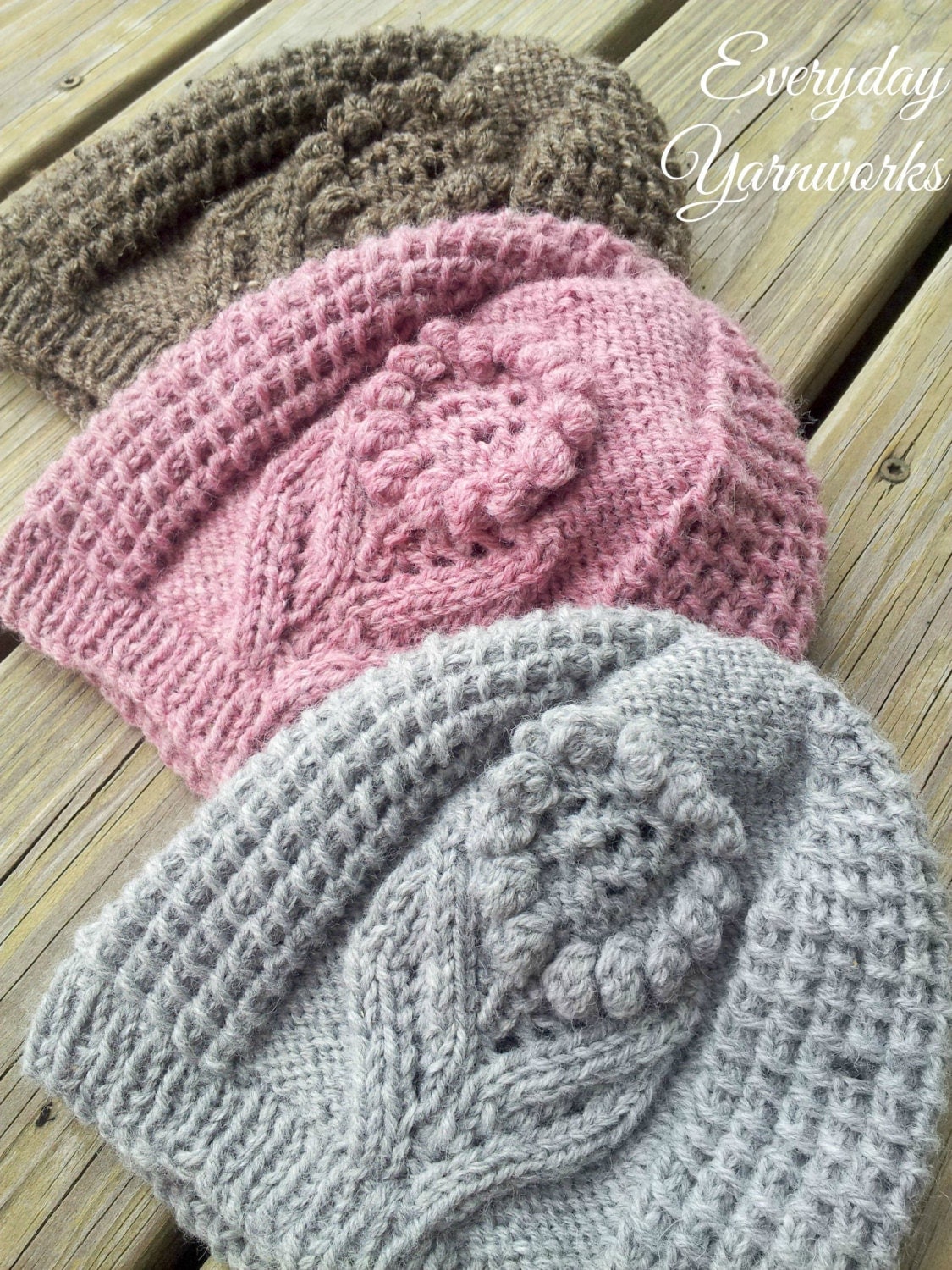 Knitting PATTERN Ode to Summer Hat // sport dk worsted and