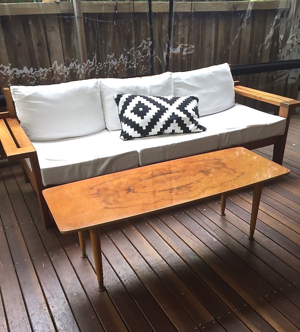 Mid Century Maple Coffee Table Haute Juice