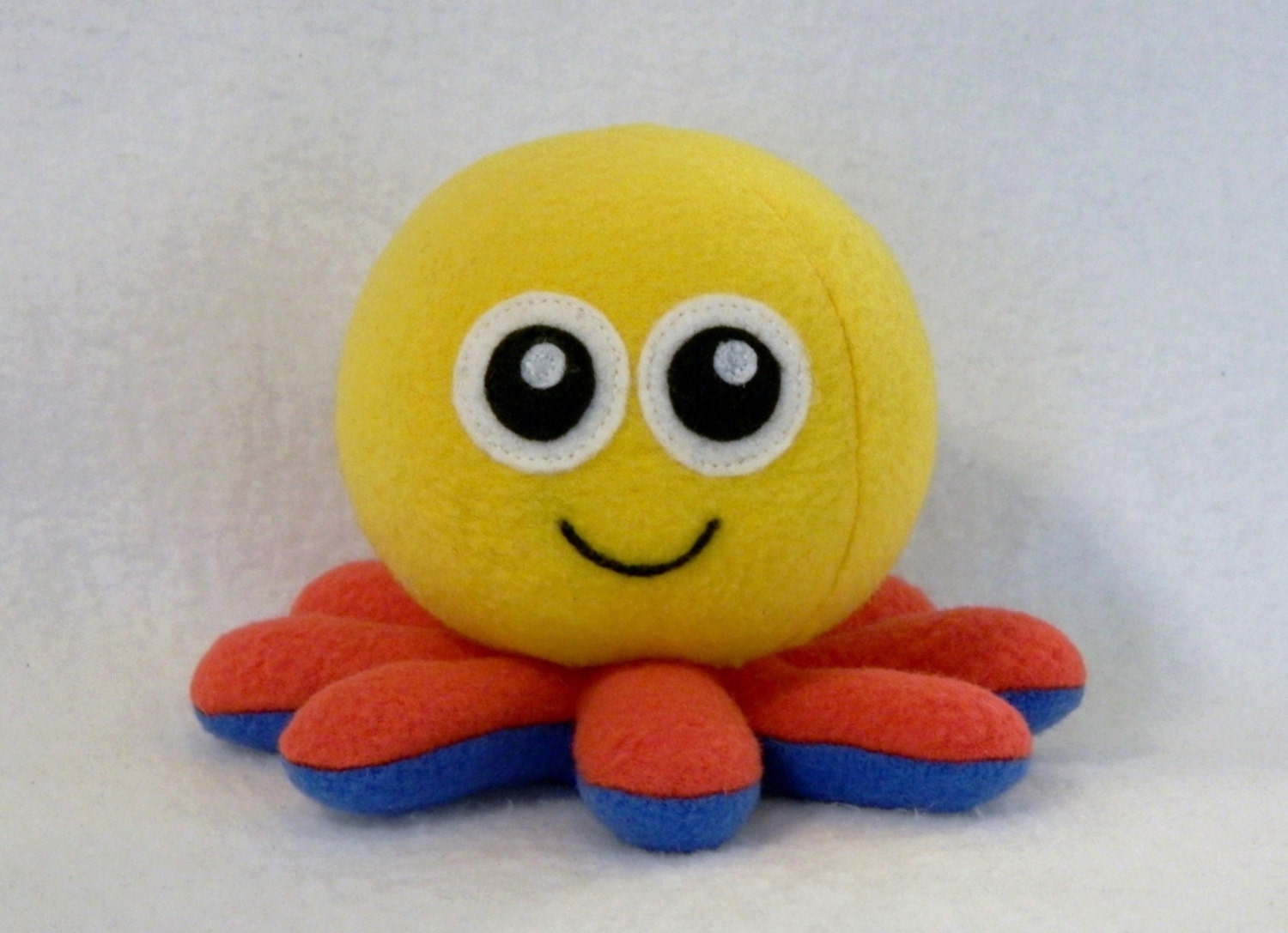 octopus plush yellow