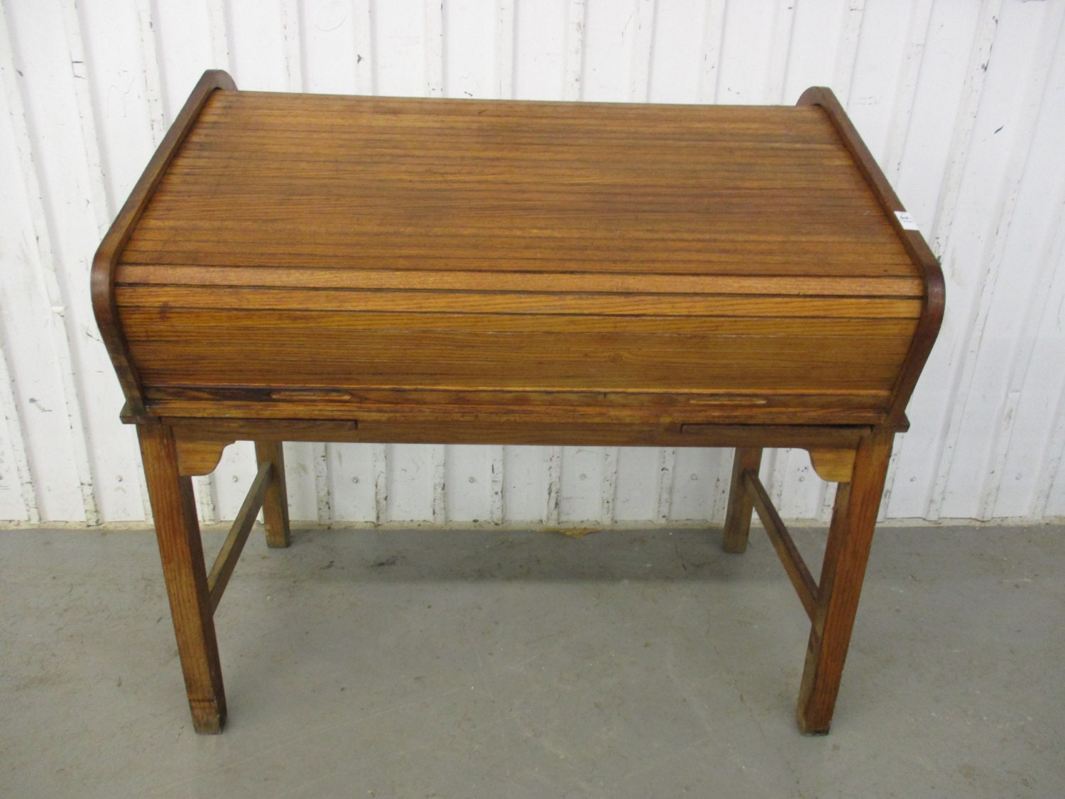 Antique Oak Roll Top Printers Desk Buchan Loose Leaf Records Co Haute Juice
