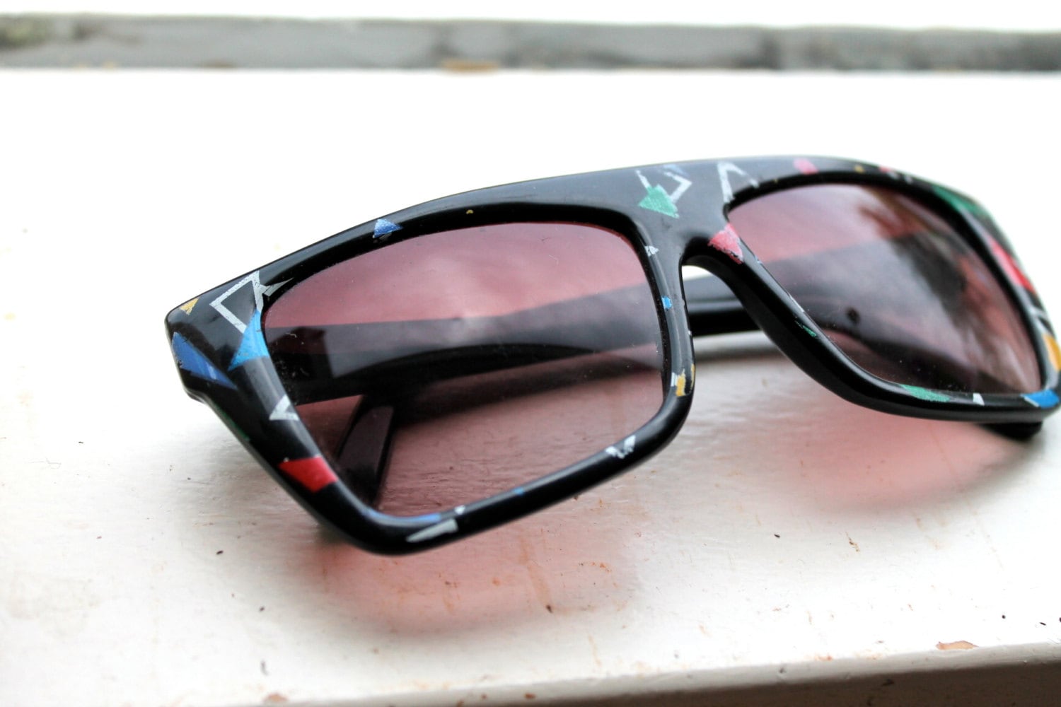 RESERVED ITEMblack funky sunglasses