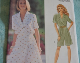 BUtterick 6705 Misses JUmpsuit Sewing Pattern - UNCUT - Sizes 12 14 16