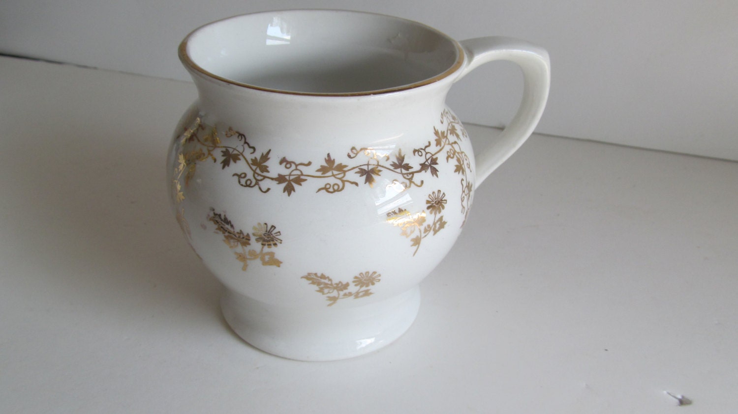 Antique Shaving Mug Vintage Mens Shaving Mug by ReVintageLannie