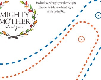 Reversible Bandana Handkerchief Bib - Two sizes in one - PDF pattern download