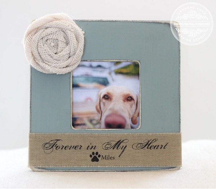 Pet Loss Memorial Personalized GIFT Picture Frame Sympathy