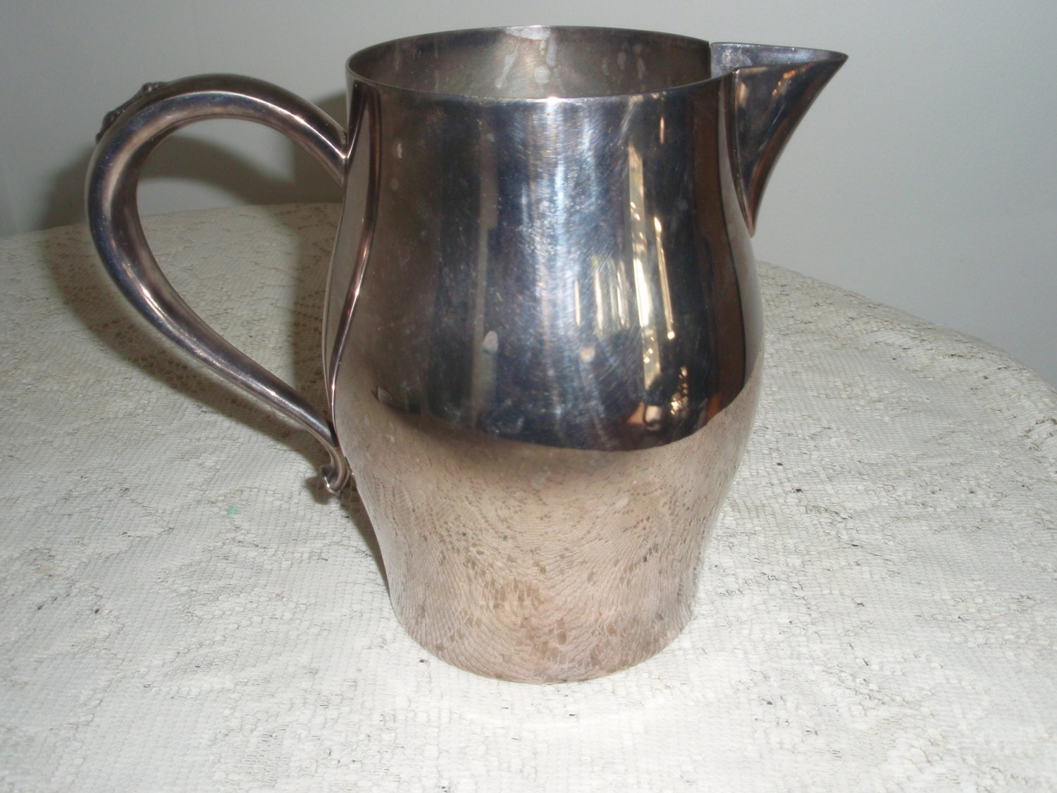 Oneida Silver Plated PitcherWater Pitcher by SocialmarysTreasures
