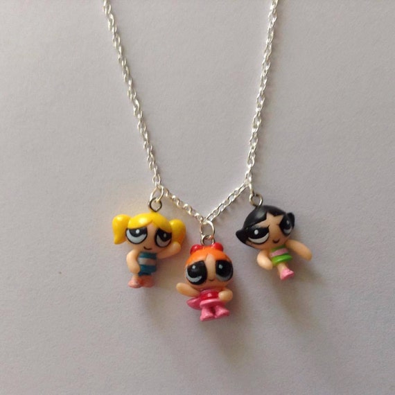 Powerpuff Girls Necklace by MsDevastated on Etsy