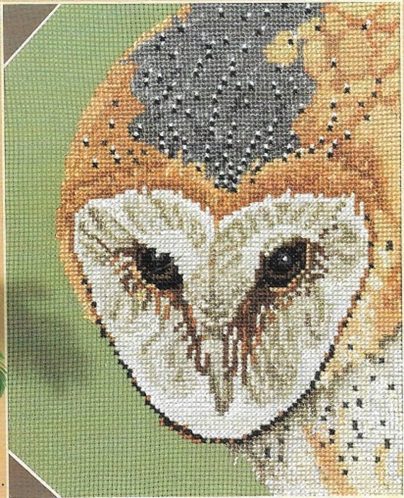 Pegasus Publications Owls Counted Cross Stitch Charted Designs