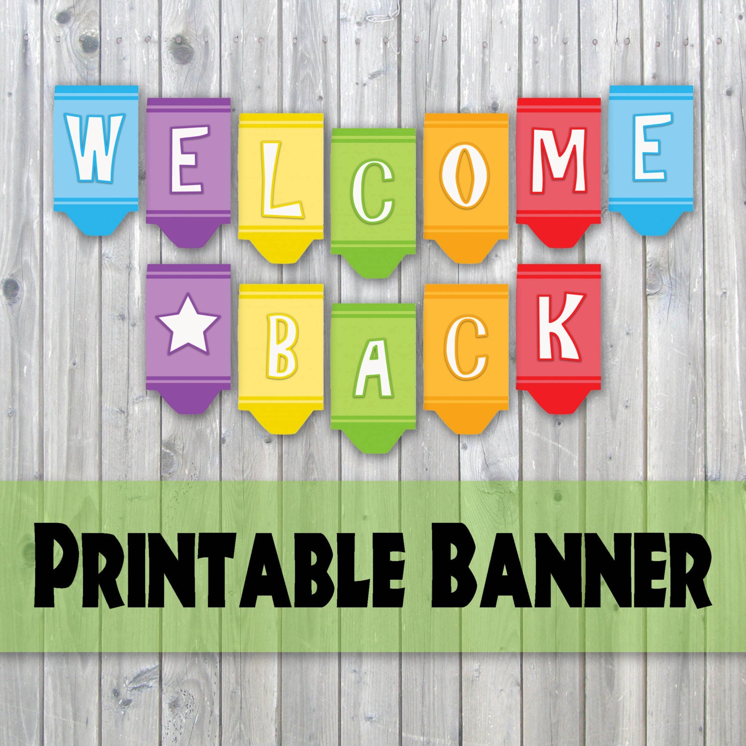 Welcome Back Banner Printable Pdf Printable World Holiday