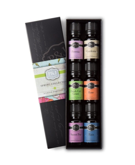  Fragrance Oils  Gardenia, Sweet Pea, Ambrosia, Rain, Freesia, Rose