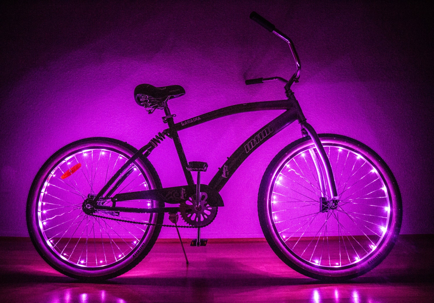 Bike LED Lights Bicycle Glow in the Dark Light Up Party