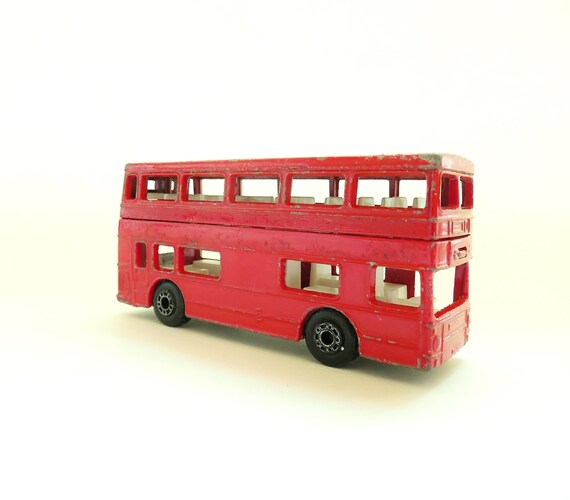 The Londoner Red Double Decker Bus 1972 Matchbox Vintage