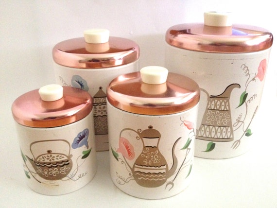 Fantastic Canister Set Kitchen Flour Sugar Containers Teapots   Il 570xN.807676867 Tuzv 