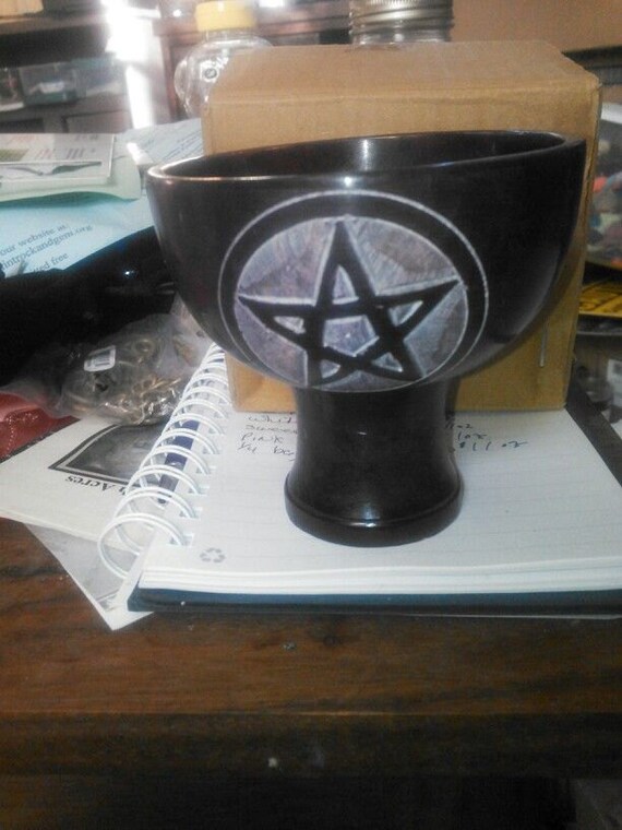 Soapstone Charcoal / Cone Incense Burner by PhoenixRisingApthcry