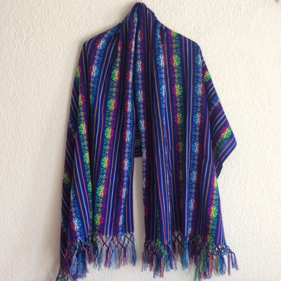 Mexican scarf mexican shawl summer scarf