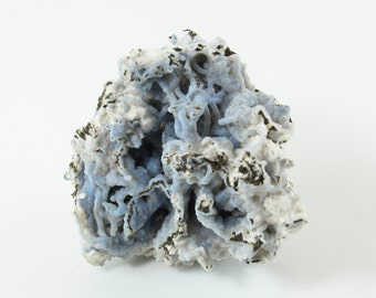 Blue Chalcedony with Mordenite Specimen, M-1229
