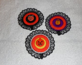 Halloween Magnets - Set of 3