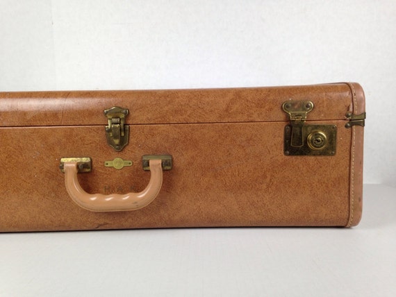 vintage suitcase 1950s empire brand luggage by wyrembelskisvintage vintage suitcase 1950s empire brand luggage by wyrembelskisvintage