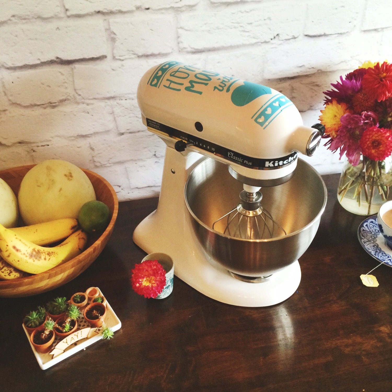 Kitchenaid Vinyl Decal Vinyl for Kitchenaid Mixer Homemade