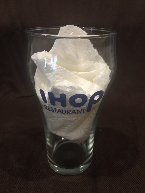 IHOP International House of Pancakes 16oz drinking glass