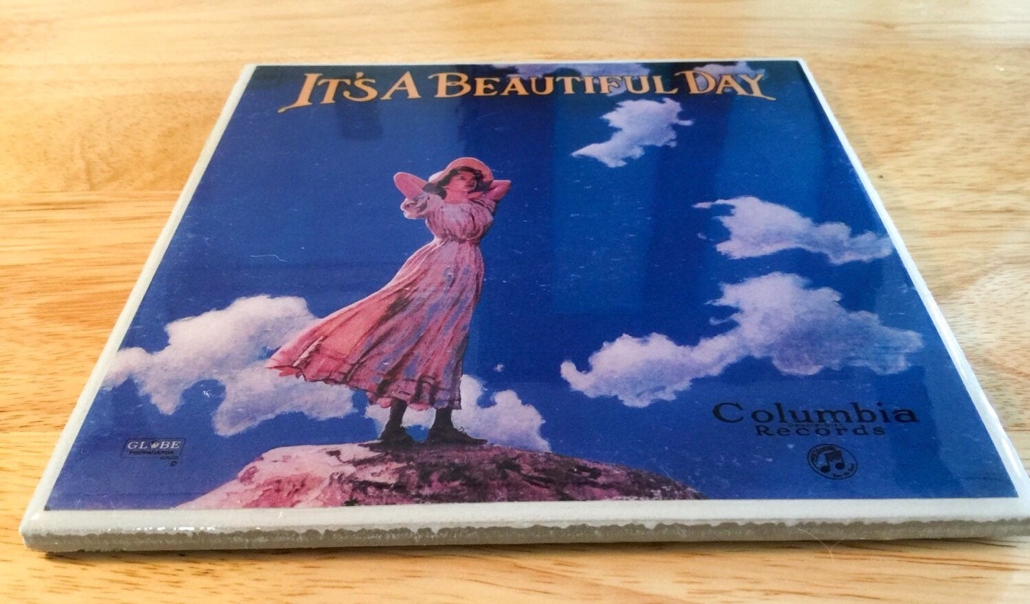 8 x 8 It's a Beautiful Day Album Cover by YesteryearCoasters