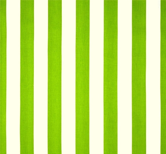 Grinch Green Stripe Fabric Modern Christmas Fabric by CottonCircle