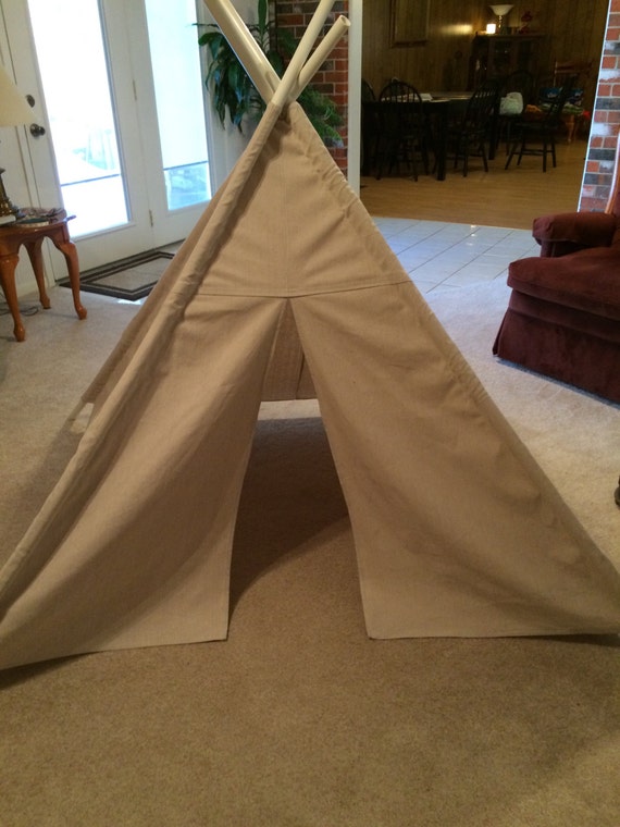 Large Natural Canvas teepee