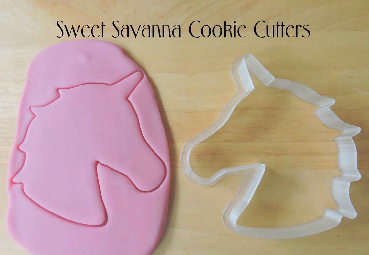 Unicorn Head Cookie Cutter by SweetSavannaCookies on Etsy