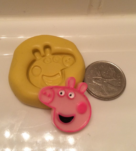 Pig Mold Silicone by Christinesmolds on Etsy