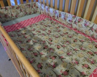 Paris Crib Bedding Set