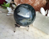 Moss Agate Gemstone Sphere