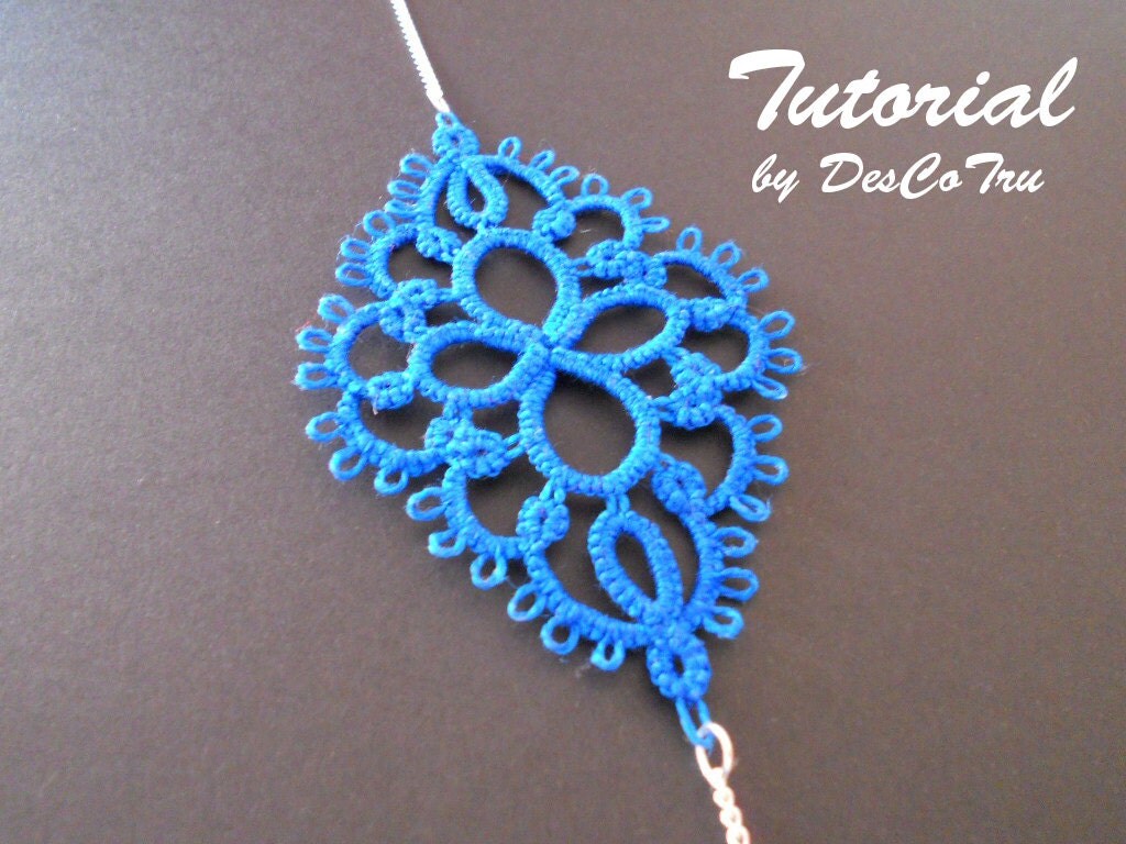 Tatting Bracelet Tutorial Tatting Pattern Frivolite Make