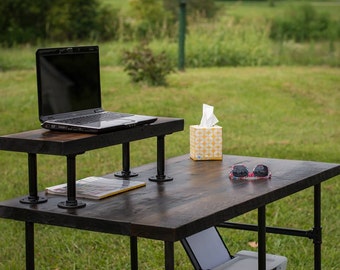 Chic Reclaimed Wood Office Desk jreal industrial chic x collection reclaimed wood steel custom reception desk Reclaimed Wood Desk Table Solid Oak W Printer Shelf And Monitor Tray Chic Reclaimed Wood Office Desk industrial chic reclaimed custom hairpin leg office desk tables steel and wood metal hand made 174 Reclaimed Wood Desk Table Solid Oak W Printer Shelf And Monitor Tray