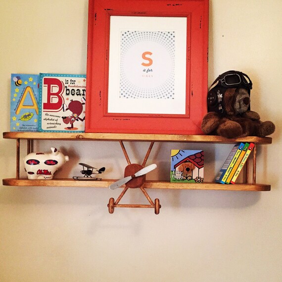 Flugzeug regal 3ft lang flugzeug pilot von airplaneshelves auf etsy