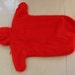 Soviet Baby Sleeping Bag, Red Faux Fur Baby Bunting Bag, Stroller Bag, Russian Vintage Warm Winter Plush, Made in USSR. Collectible