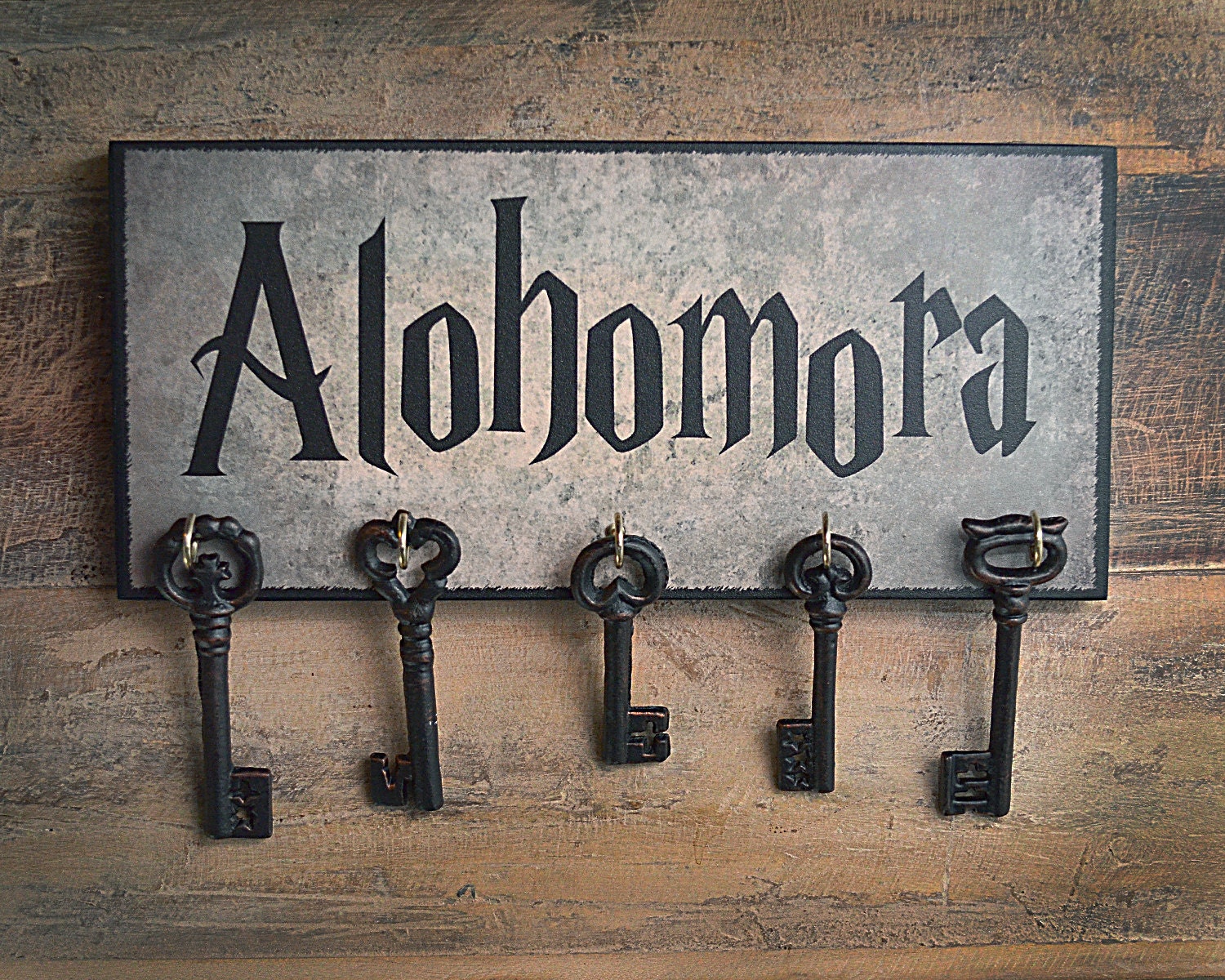 Alohomora Key Holder Ready To Hang Great By HappyDistraction   Il Fullxfull.808494611 87b4 