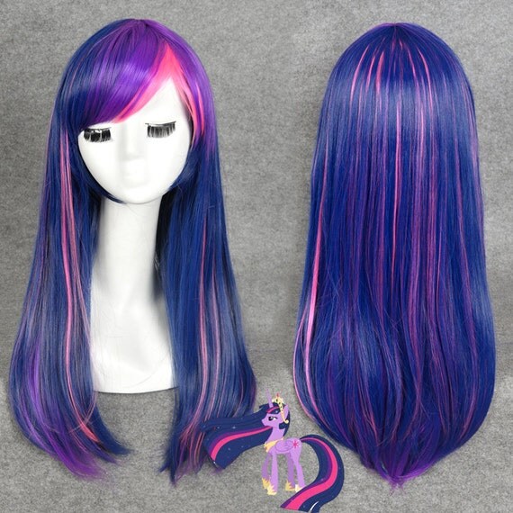 Inspired Twilight Sparkle Wig by GeekyGlitterGirls on Etsy