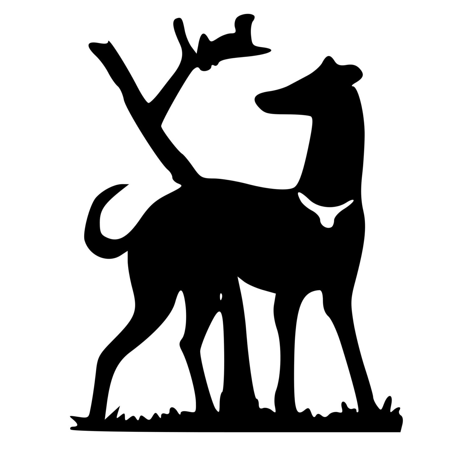 Hunting Dog DieCut Decal Car Window Wall Bumper Phone Laptop