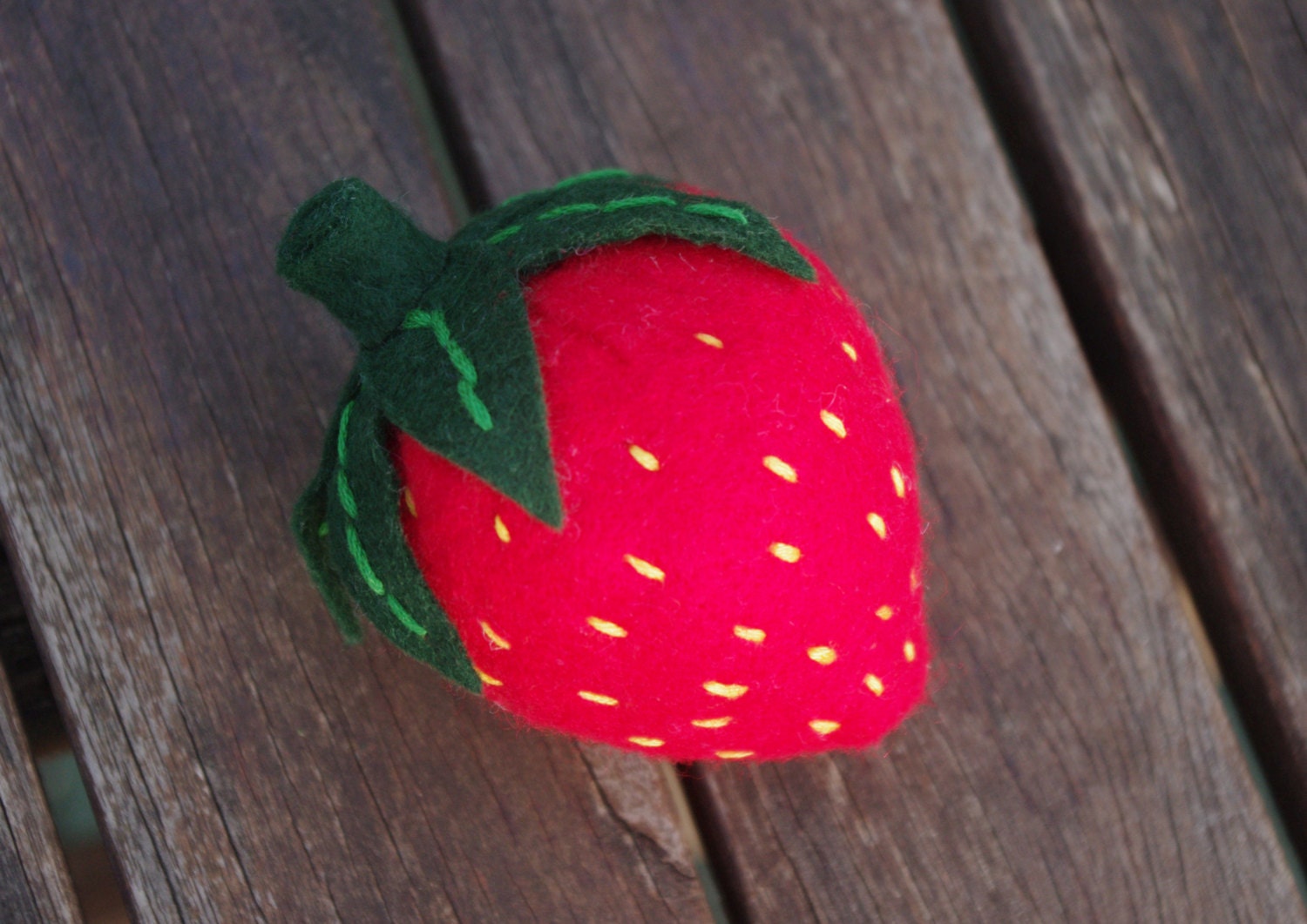 strawberry shaped cushion