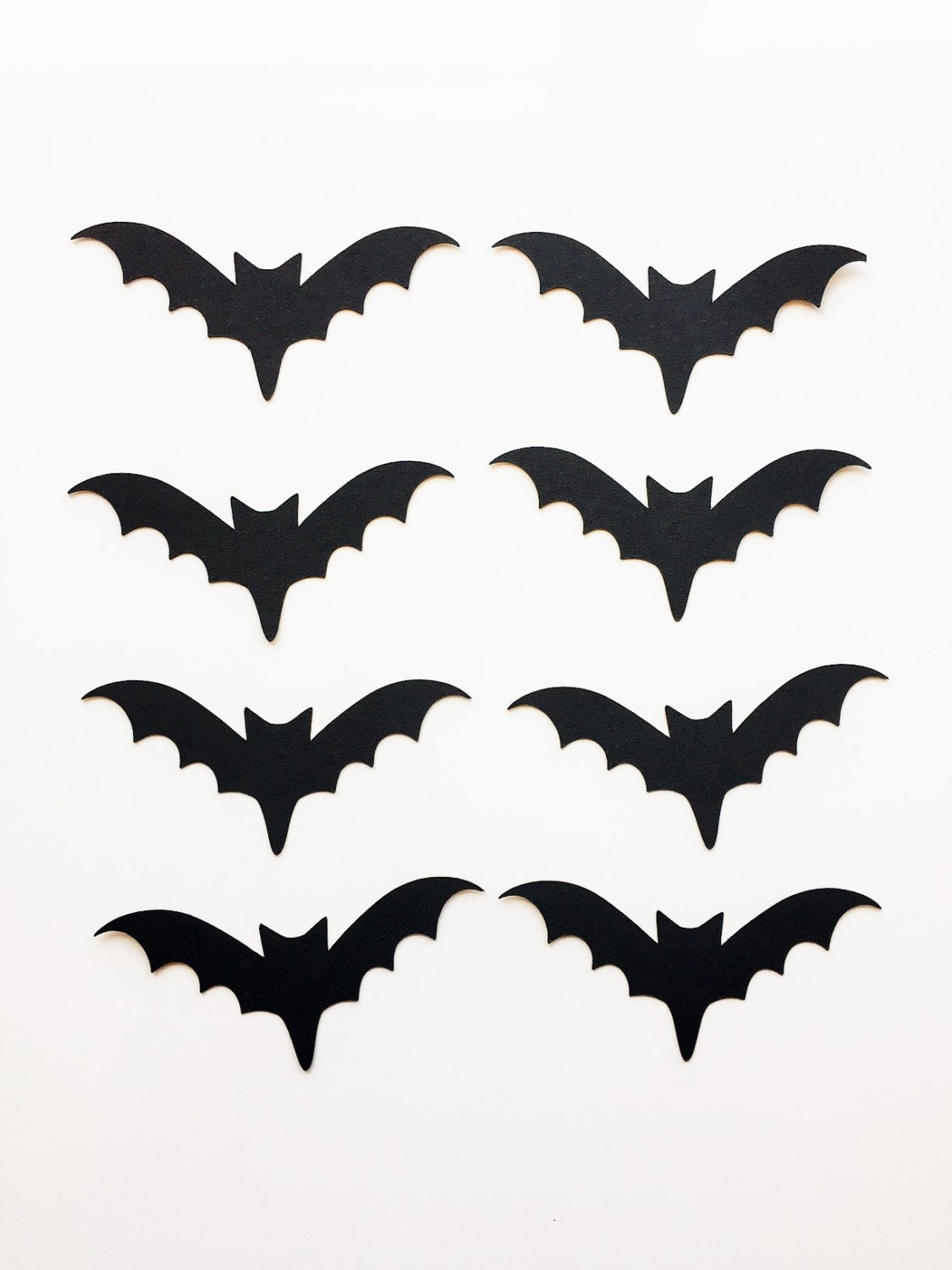 Bat Halloween Confetti 3 wide Bat Die Cuts Batman