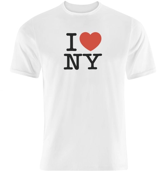 new york white t shirt