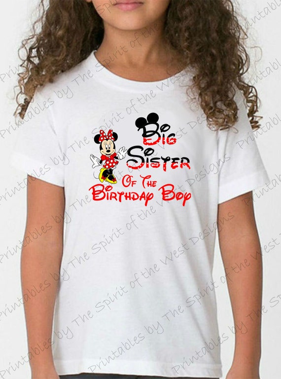 disney big sister shirt