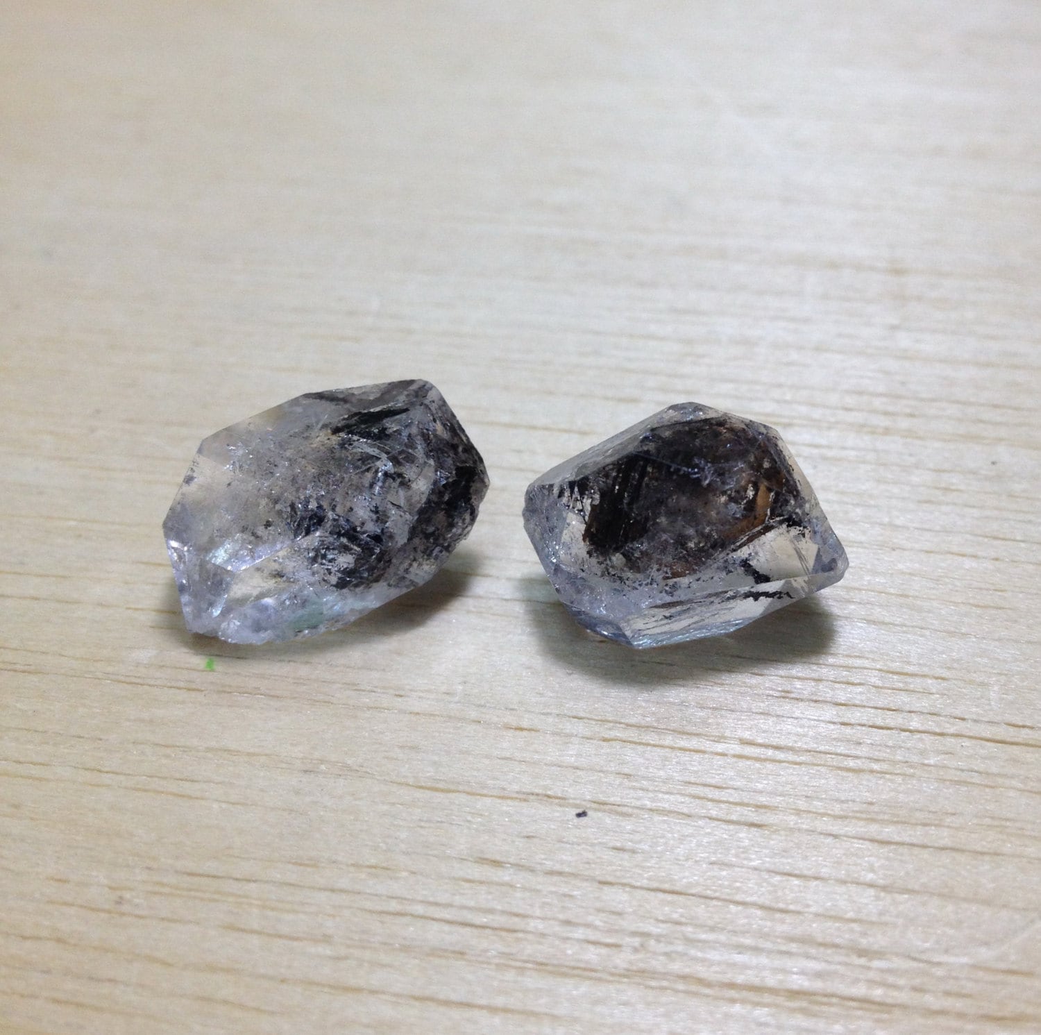 Diamond Quartz Crystals rough diamond quartz by TheCrystalFamily