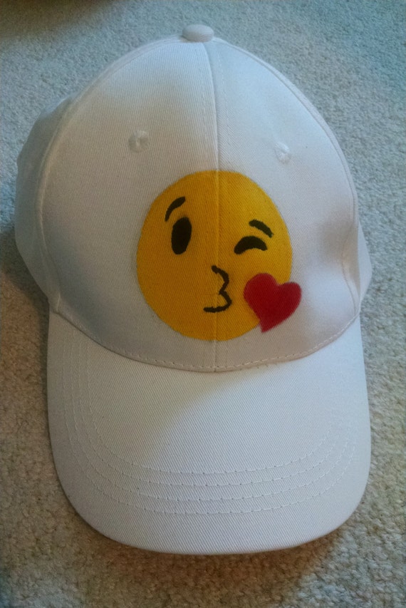 Items similar to EMOJI HAT! Custom made! on Etsy
