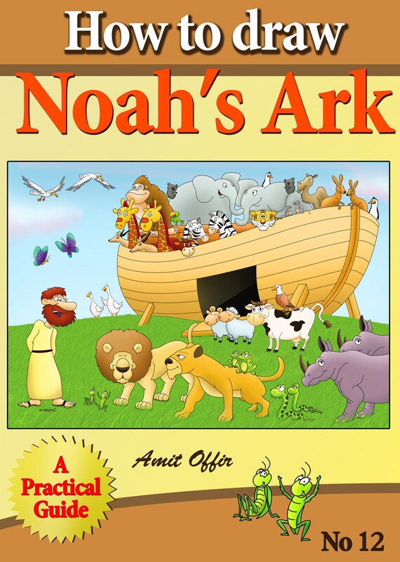 Items similar to Drawing book: How to Draw Noah's Ark #12 on Etsy