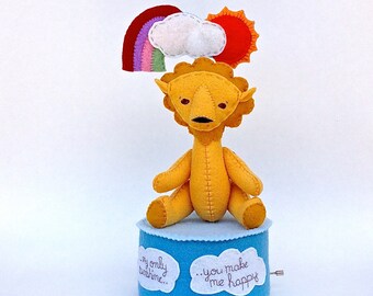 Lion music box "you are my sunshine"